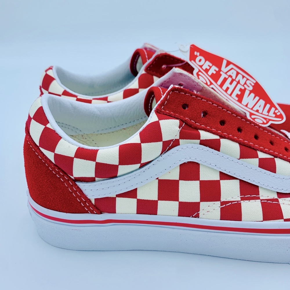 VANS OLD SKOOL CANDY APPLE CHECK - Picture 4 of 9
